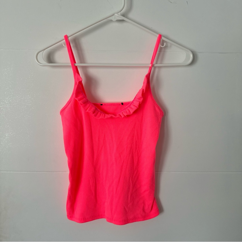 Pink bright top summer